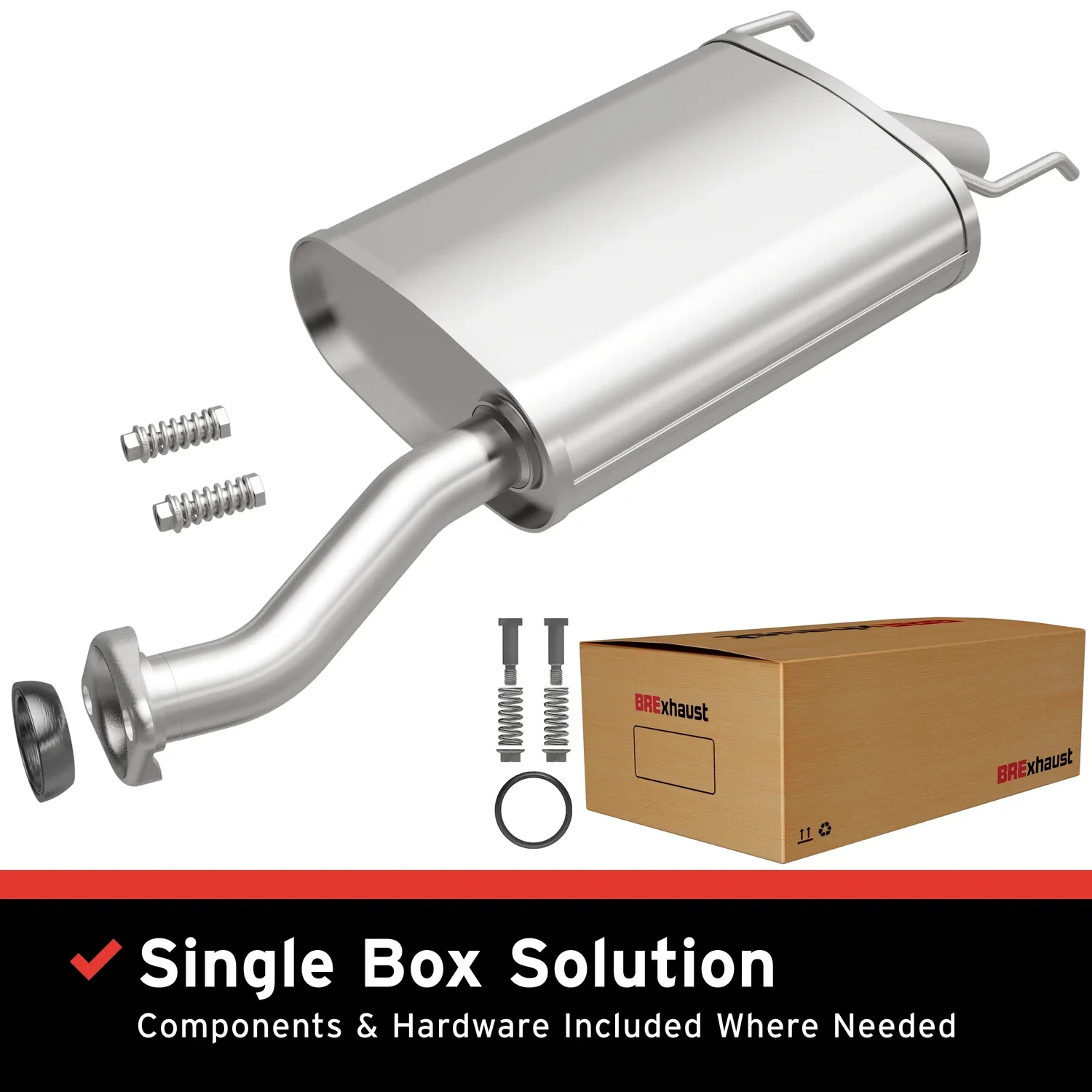 2007-2008 Honda Fit Direct-Fit Muffler Kit 108-0060